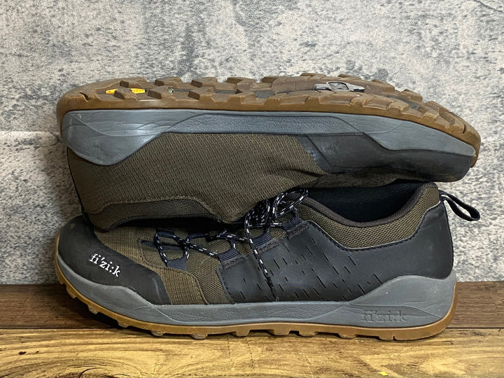 JJ231 フィジーク FIZIK TERRA ERGOLACE X2 ビンディングシューズ 茶色 EU43