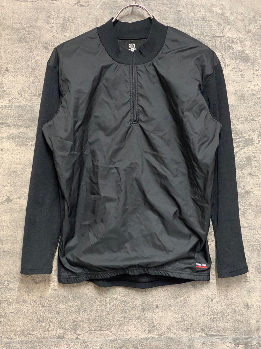 KC492 パールイズミ PEARL iZUMi 長袖 防風 ミドルレイヤー 黒 L 裏起毛