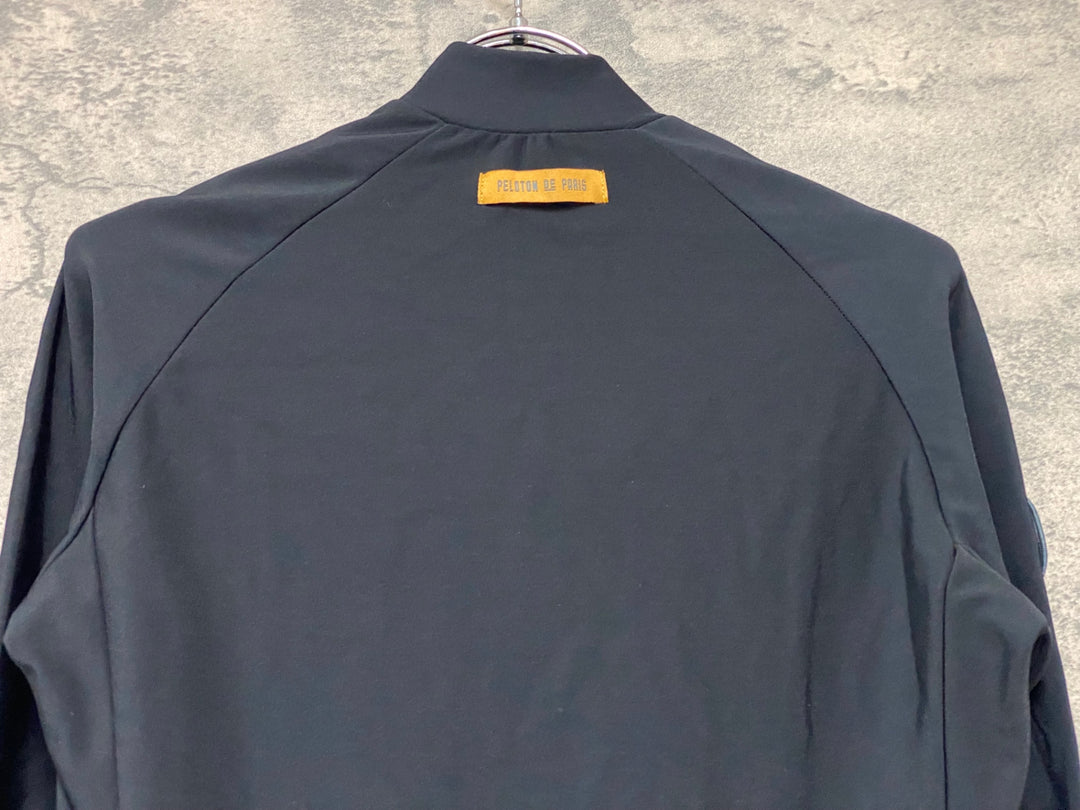JG359 プロトンドパリ PELOTON DE PARIS Atlas Puffy Jacket 長袖 サイクルジャケット 黒 S 裏起毛