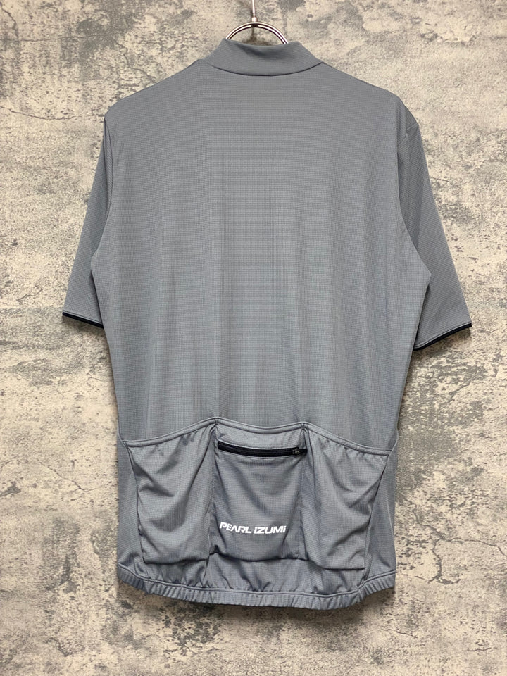 KL037 パールイズミ PEARL iZUMi 半袖 サイクルジャージ グレー サイズ不明