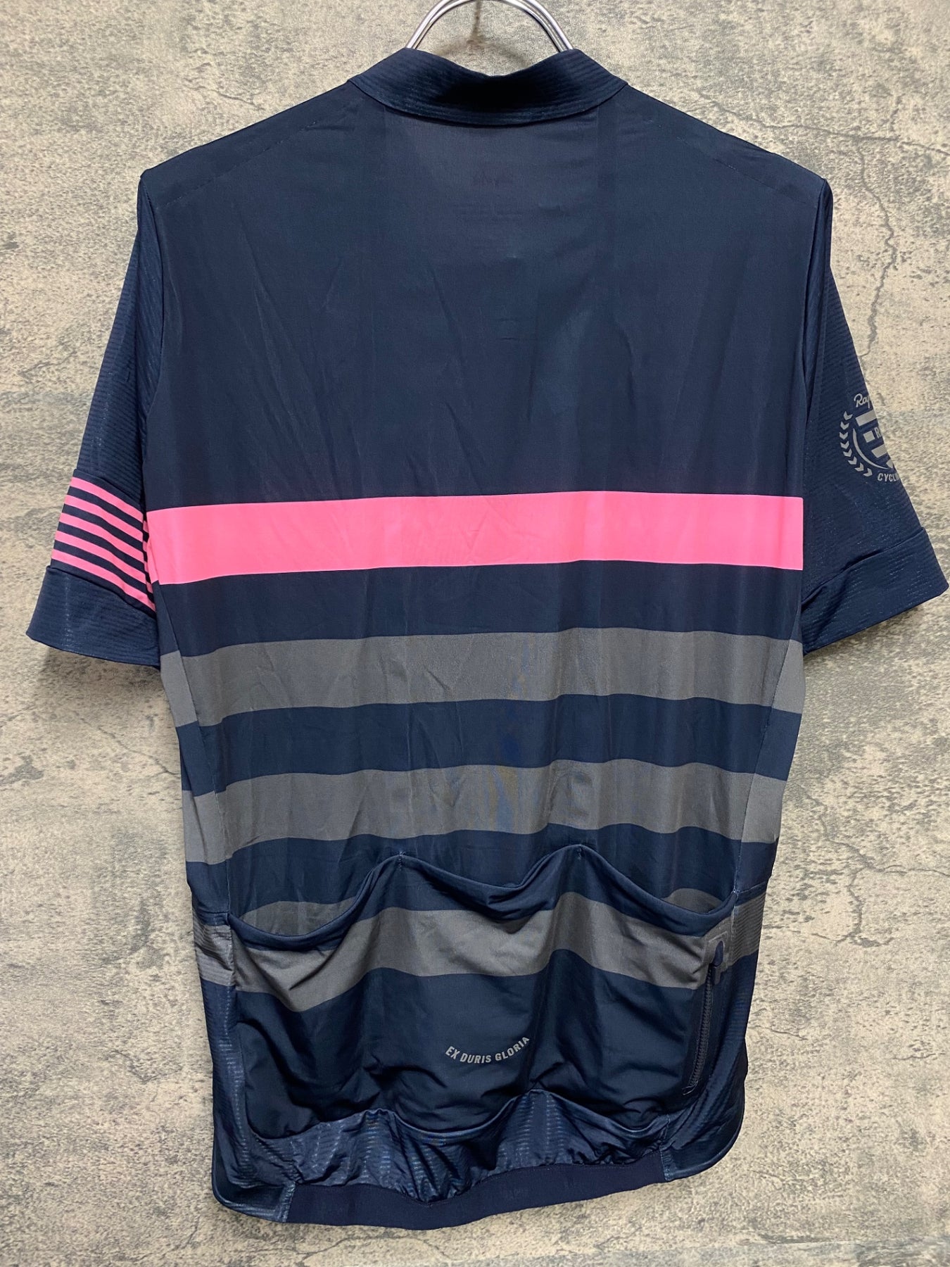 KD248 ラファ Rapha RCC PRO TEAM JERSEY 半袖 サイクルジャージ 濃紺