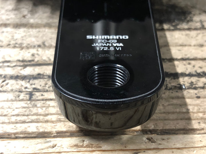 JV945 シマノ SHIMANO デュラエース DURA-ACE FC-09 クランクセット 172.5mm 52/36T