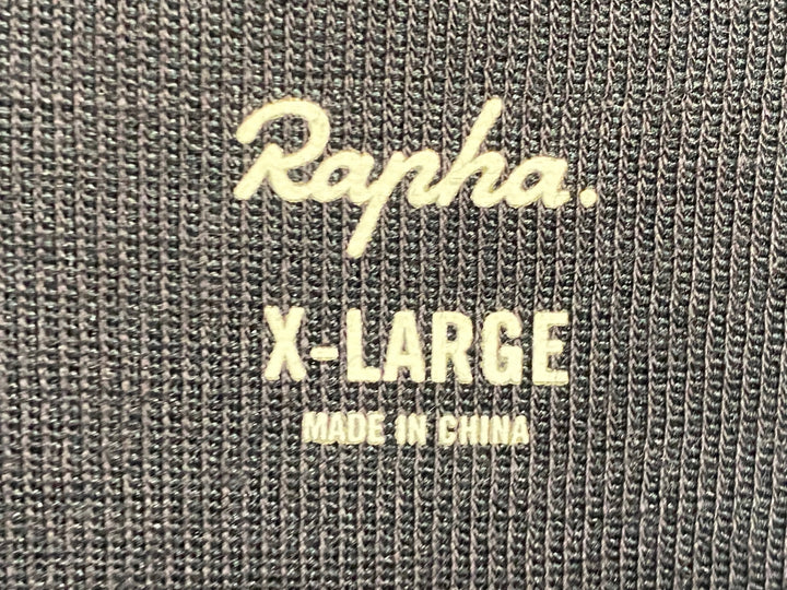 JH257 ラファ Rapha CLASSIC JERSEY 半袖 サイクルジャージ 黒 XL