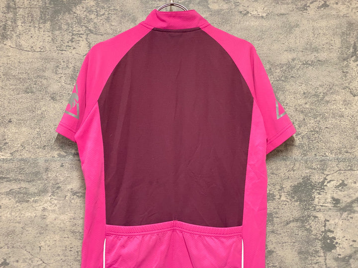 KH248 ルコックスポルティフ le coq sportif 半袖 サイクルジャージ ピンク M
