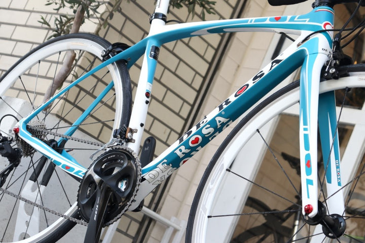 訳アリ デローザ DE ROSA アイドル IDOL 2015モデル 49.5サイズ シマノ 105 R7000 11S カーボン ロードバイク 【横浜店】