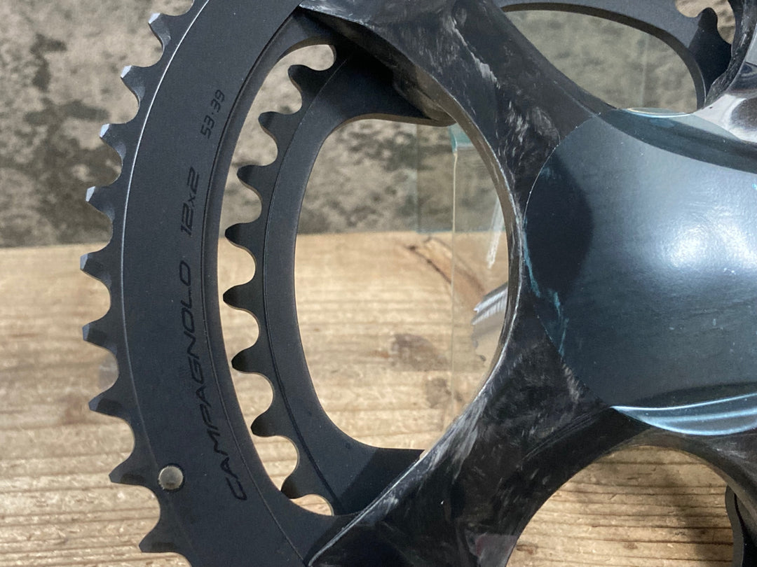 JR763 カンパニョーロ CAMPAGNOLO RE UT Carbon 12s クランクセット 170mm 53/39T FC19-RE12093
