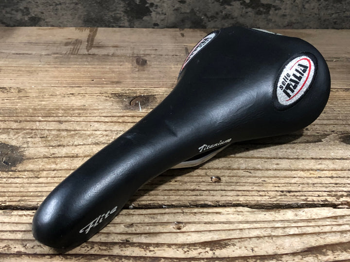 KI845 セライタリア Selle Italia フライト FLITE チタニウム Titanium サドル チタンレール 黒