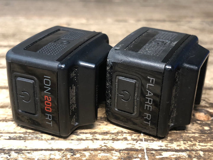 JL152 ボントレガー BONTRAGER ION 200 RT / FLARE RT フロント、リアライトセット 点灯確認済