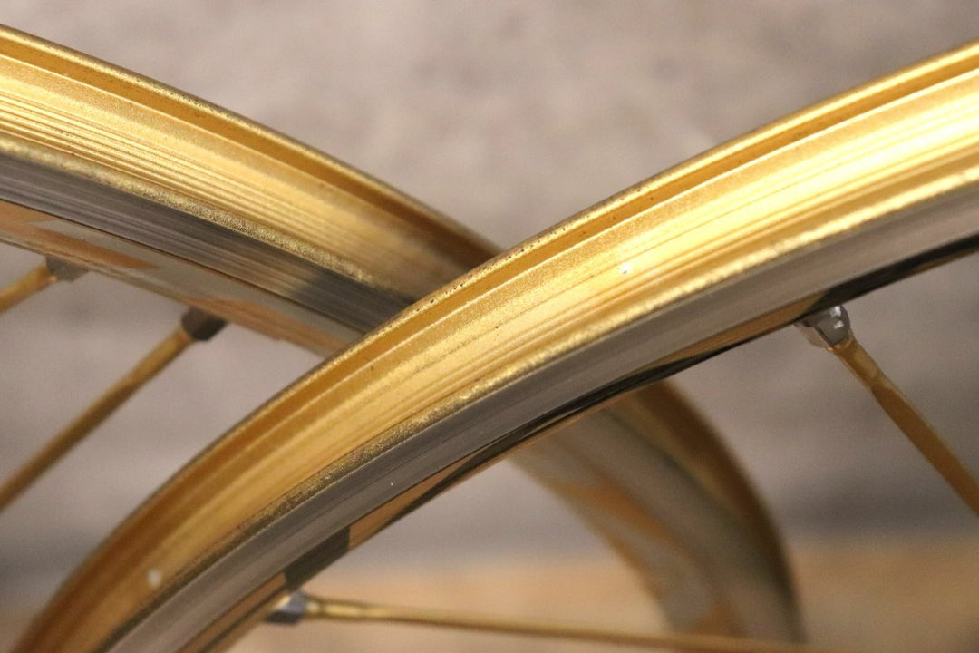 カンパニョーロ Campagnolo シャマルウルトラ SHAMAL ULTRA GOLD アルミ クリンチャー ホイールセット シマノ 12/11S ナローリム【さいたま浦和店】