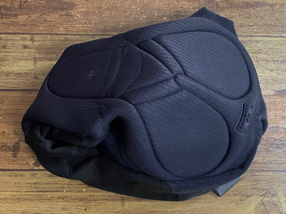 JX640 ラファ Rapha SOUPLESSE THERMAL BIB SHORTS ビブショーツ 黒 レディース S 裏起毛