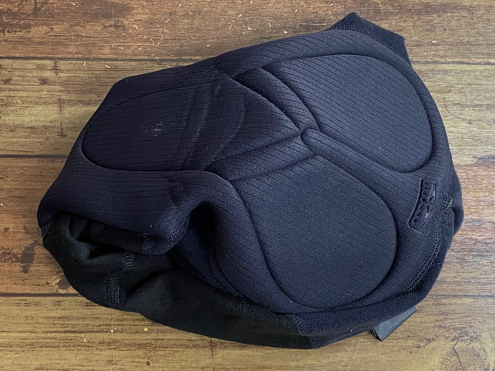 JX640 ラファ Rapha SOUPLESSE THERMAL BIB SHORTS ビブショーツ 黒 レディース S 裏起毛