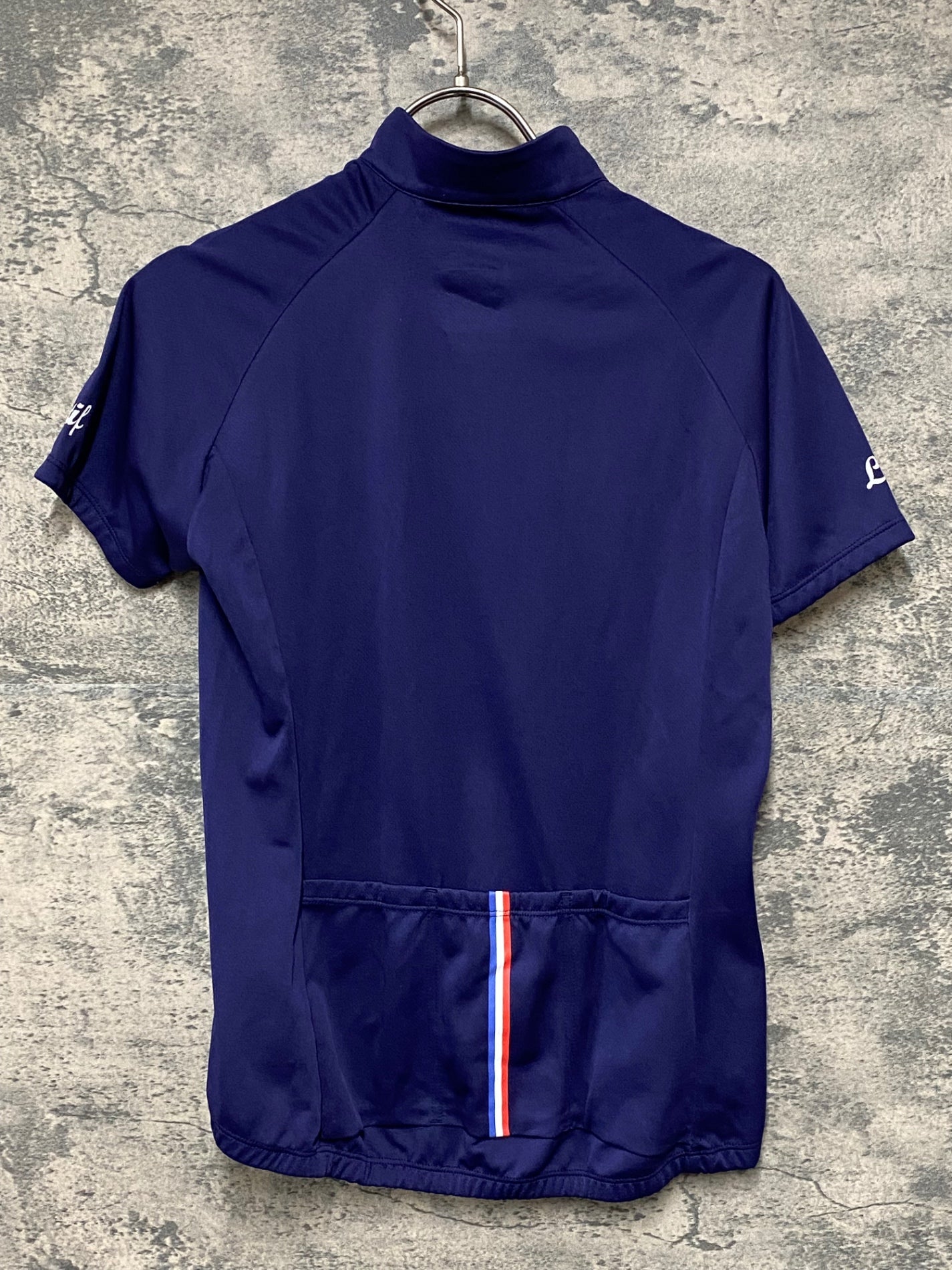 JW865 ルコックスポルティフ le coq sportif 半袖 サイクルジャージ 紫