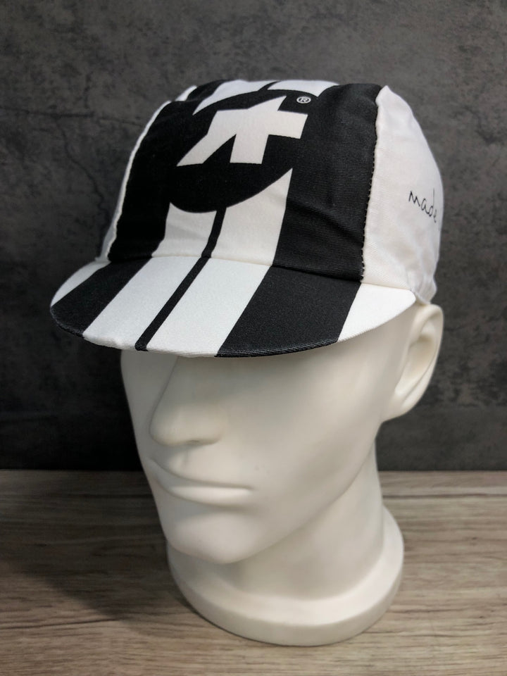 JN942 アソス assos サイクルキャップ 白 黒 フリーサイズ