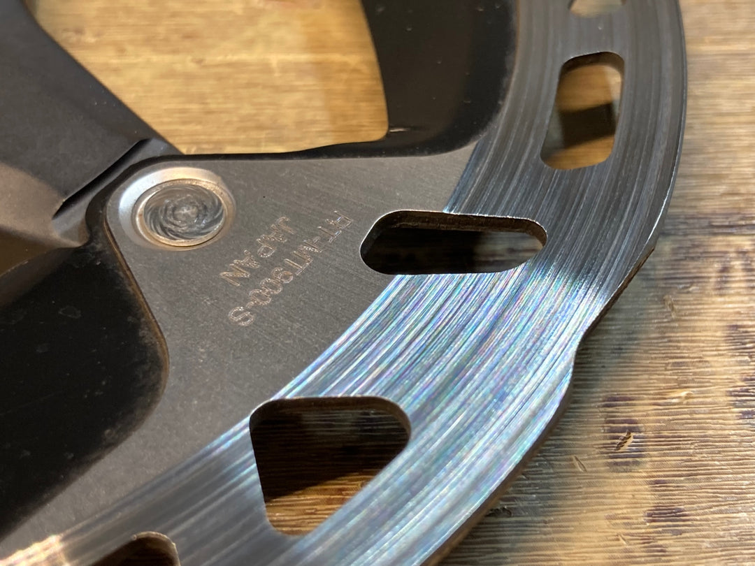 JI165 シマノ SHIMANO RT-MT900 ディスクローター セット Φ140/Φ160 実測1.6mm/1.6mm ※厚さ僅かのためジャンク