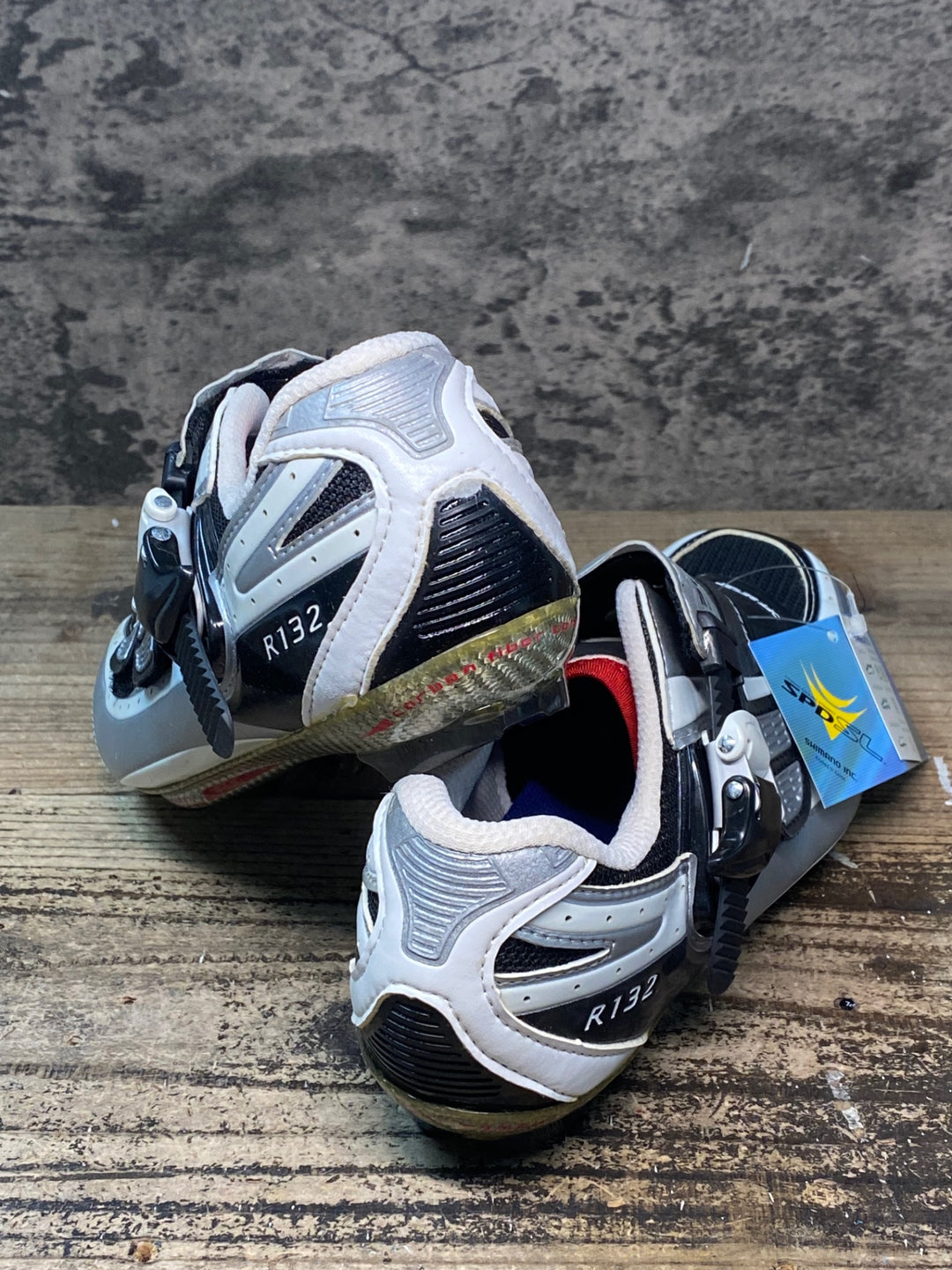 JR494 シマノ SHIMANO SH-R132L ビンディングシューズ 黒 EU37