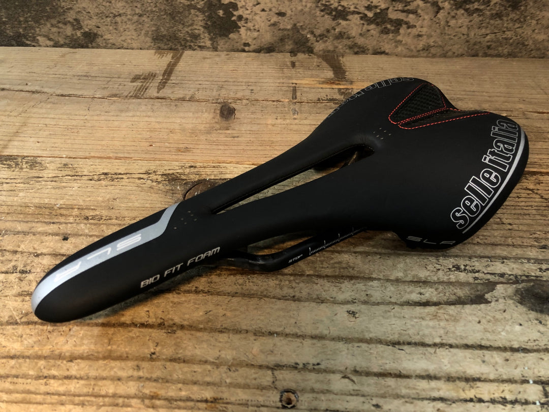 JU162 セラ イタリア selle italia SLR サドル カーボンレール 132mm 黒