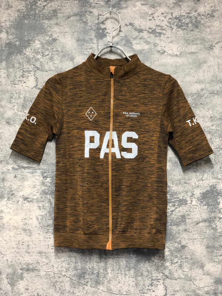 KK157 パスノーマルスタジオ PAS NORMAL STUDIOS T.K.O KNIT JERSEY 半袖 サイクルジャージ SM