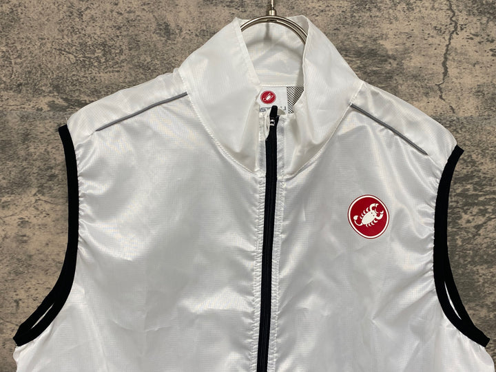 KH264 カステリ CASTELLI SQUADRA LONG VEST ジレ サイクルベスト XXL
