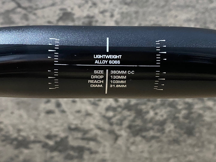 JP353 シマノ SHIMANO PRO VIBE エアロパシュート アルミ ドロップハンドル Φ31.8 ブラケットC-C380mm