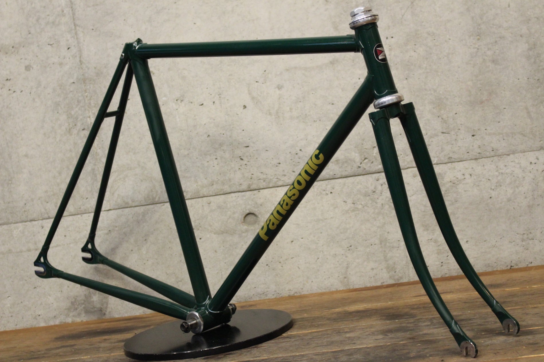 パナソニック Panasonic クロモリ ピスト トラック 競輪 NJS フレーム