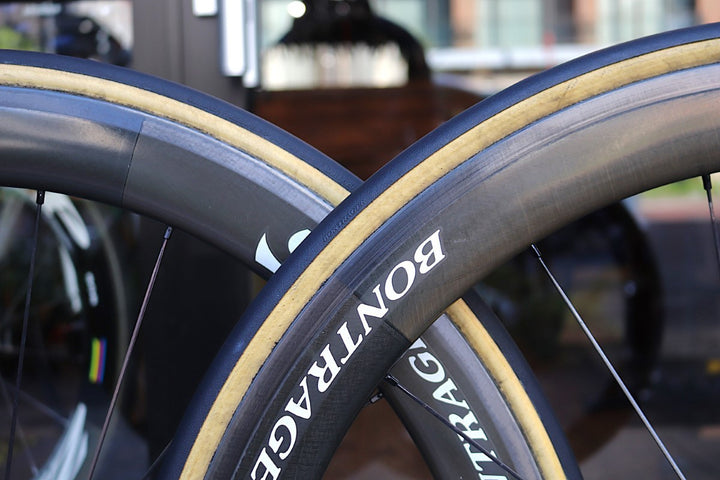 ボントレガー BONTRAGER アイオロス AEOLUS 5 D3 カーボン チューブラー ホイールセット シマノ 12/11S 【東京南麻布店】