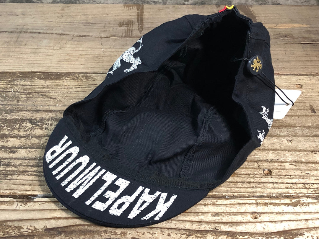 JT345 カペルミュール KAPELMUUR サイクルキャップ 黒 サイズフリー