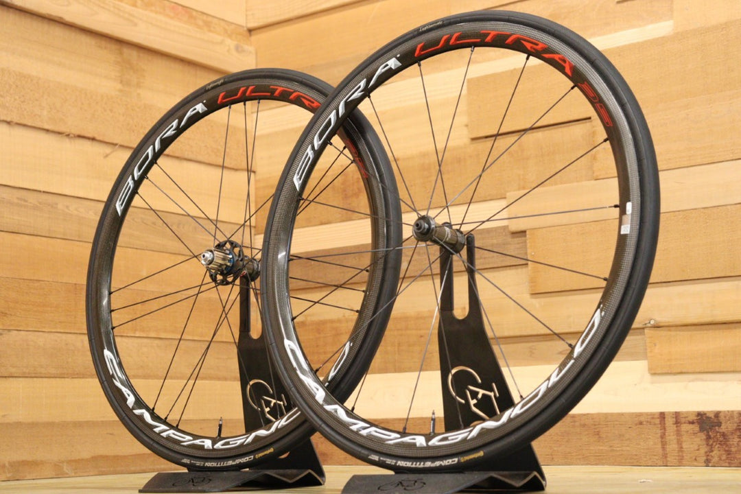 カンパニョーロ CAMPAGNOLO ボーラウルトラ BORA ULTRA 35 カーボン チューブラー ホイールセット カンパ12/11S ワイドリム 【立川店】