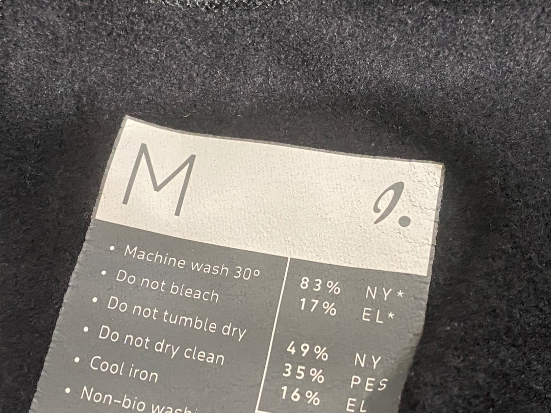 JW182 イザドア ISADORE ビブショーツ M 裏起毛 黒