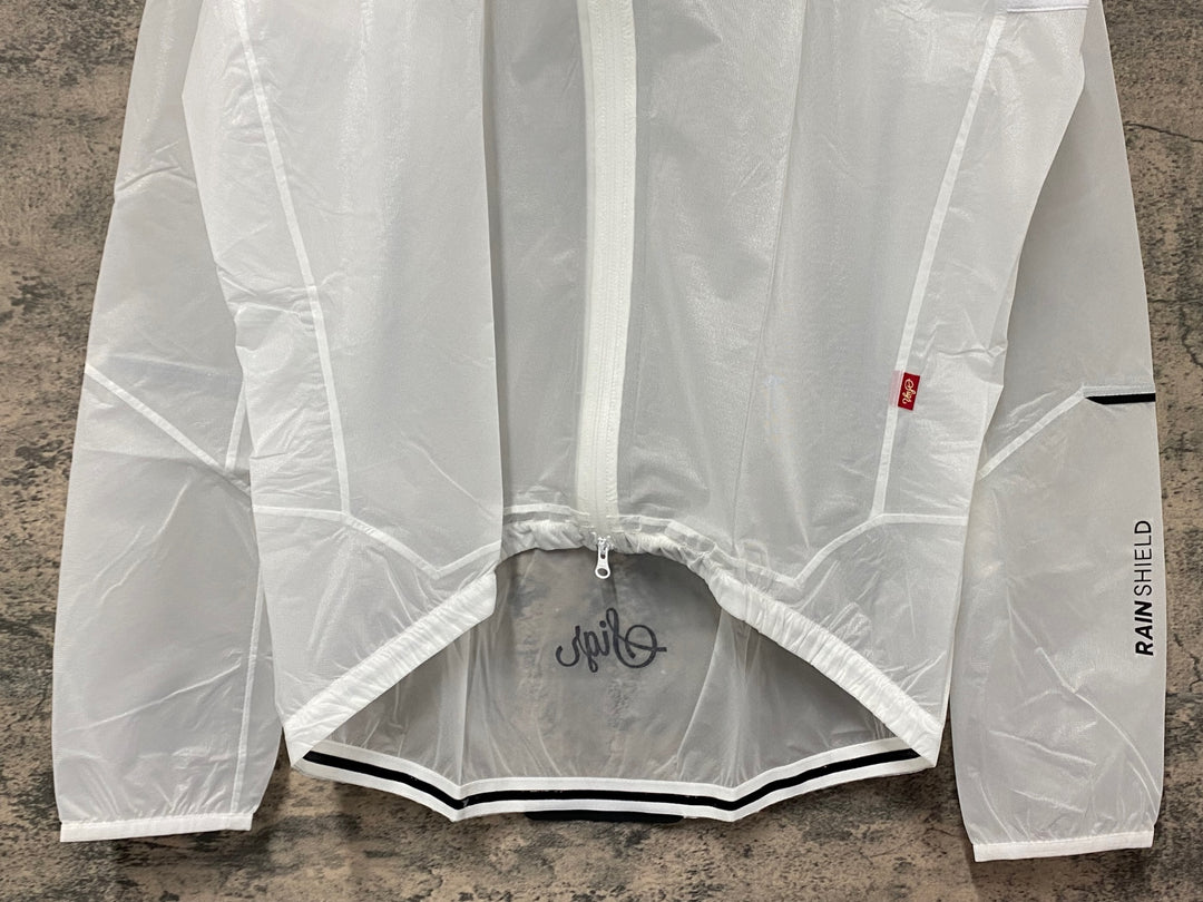JI120 シーガー Sigr 長袖 レインジャケット 白 XXL