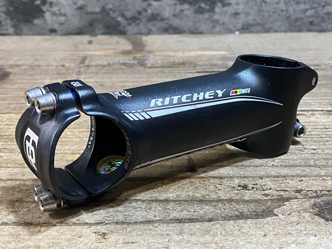 KD722 リッチー RITCHEY 4AXIS stem アルミステム 黒 100mm Φ31.8 OS