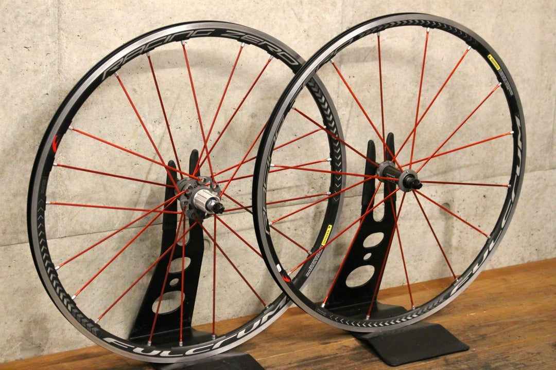 フルクラム FULCRUM レーシングゼロ RACING ZERO アルミ クリンチャー ホイールセット シマノ12/11S ナローリム 15C 【福岡店】