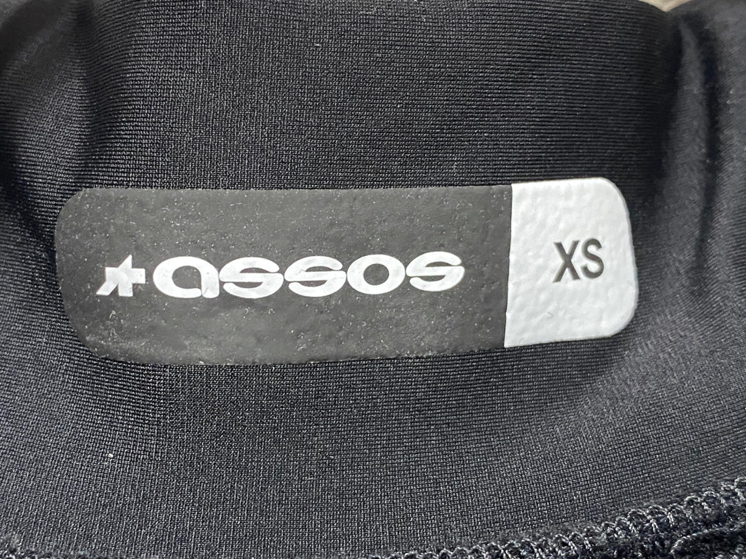 KA996 アソス ASSOS MILLE GT HASHOOGI Winter Jacket CLIMACODE 3/3 長袖 サイクルジャケット 黒 XS 裏起毛
