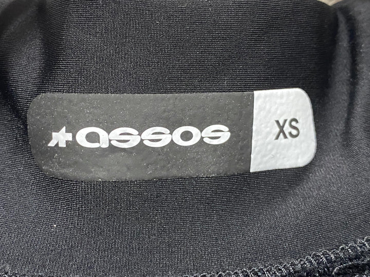 KA996 アソス ASSOS MILLE GT HASHOOGI Winter Jacket CLIMACODE 3/3 長袖 サイクルジャケット 黒 XS 裏起毛