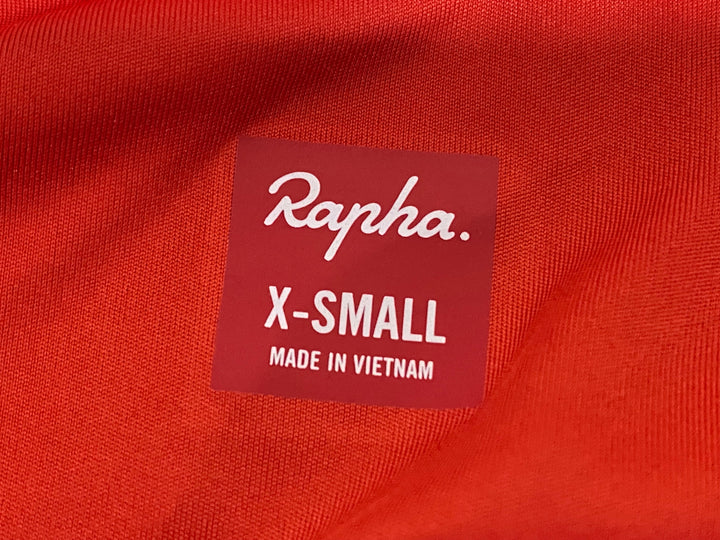 KJ318 ラファ Rapha women's Pro Team LS Traning Jersey 長袖 サイクルジャージ 赤 XS