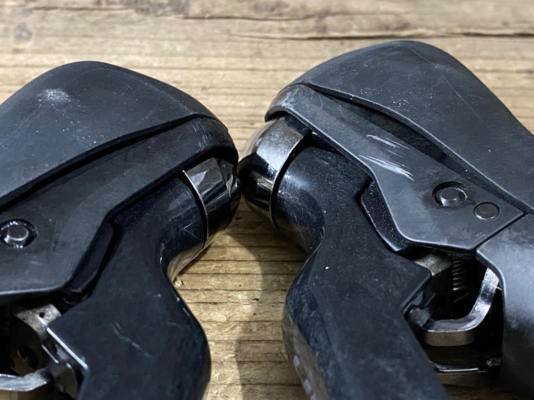 KG131 シマノ SHIMANO アルテグラ ULTEGRA ST-R8020 STIレバー 2x11S ※両レバー固定部クラックのためジャンク