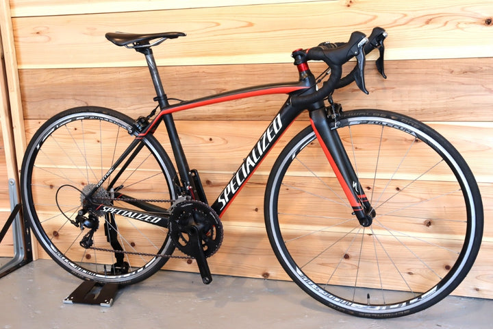 スペシャライズド SPECIALIZED ターマック エリート TARMAC ELITE 2015モデル 49サイズ シマノ 105 5800MIX 11S カーボン リムブレーキ ロードバイク 【千葉店】