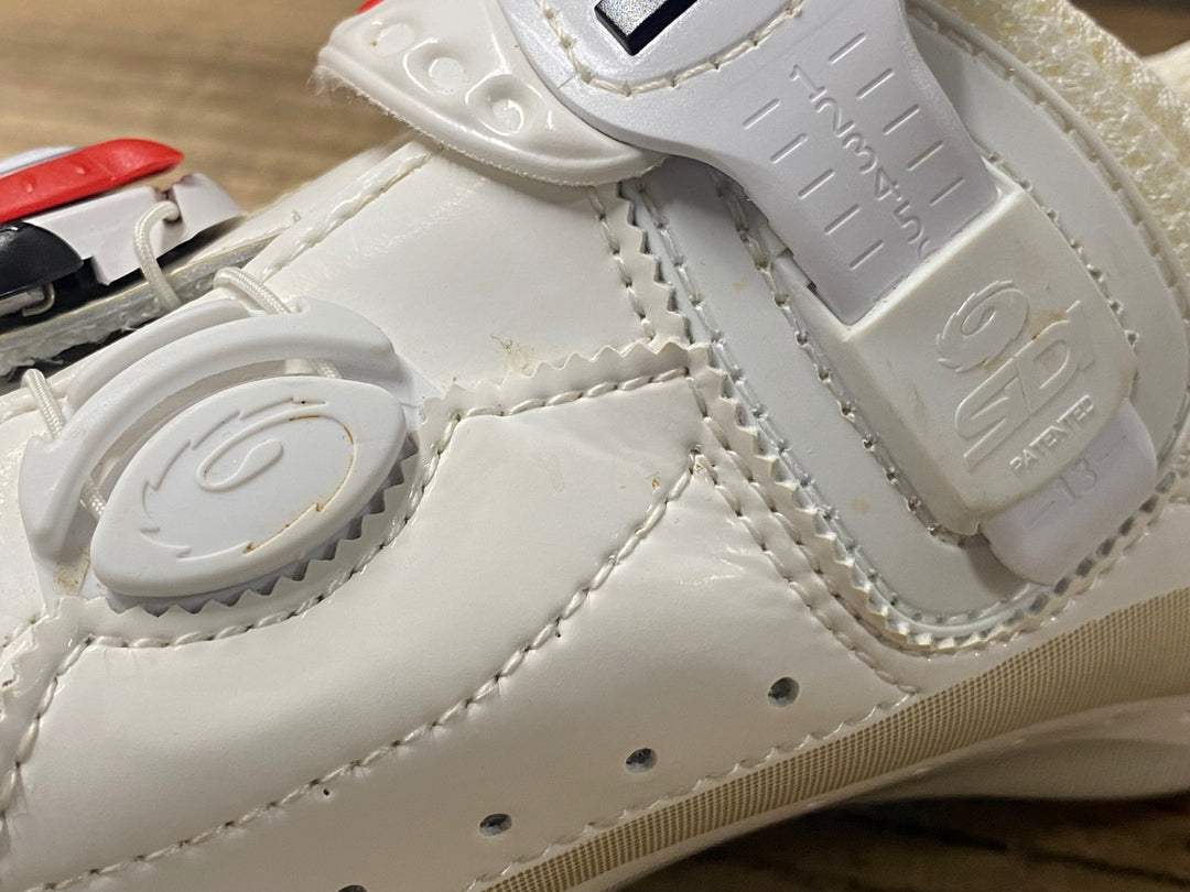 KI022 SIDI エルゴ カーボン ERGO3 CARBON ビンディングシューズ LOOK 白 EU44