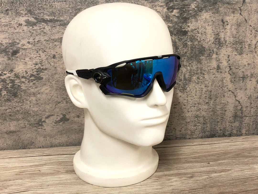 JY346 オークリー OAKLEY ジョウブレイカー JAW BREAKER サングラス アイウェア 黒/白 PRIZM レンズ ※カスタムカラー