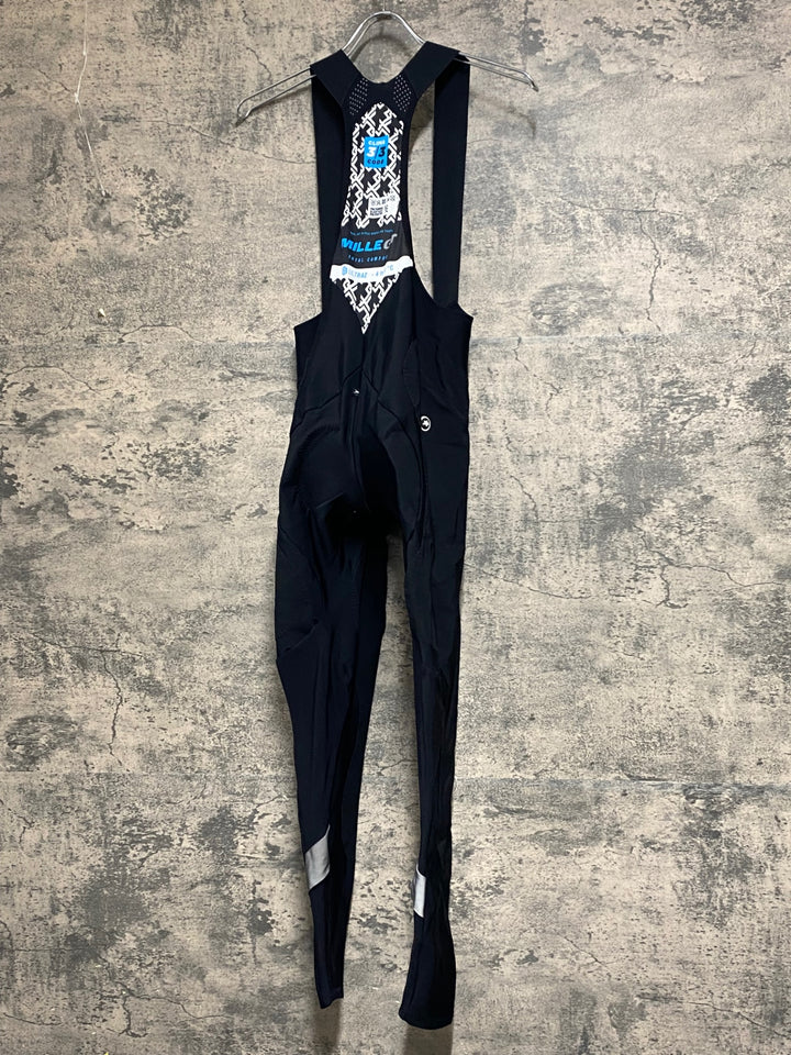 KG044 アソス assos ULTRAZ WINTER BIB TIGHTS ビブタイツ 黒 M 裏起毛 ※擦れ