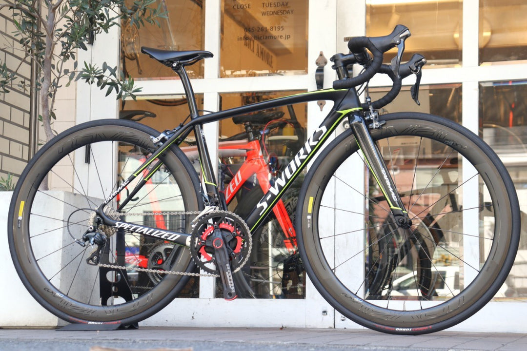 スペシャライズド SPECIALIZED S-WORKS TARMAC SL5 2016モデル 49サイズ シマノ アルテグラ 6800 MIX 11S カーボン ロードバイク RAPIDE CLX50 【横浜店】