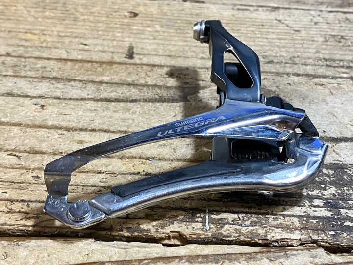 JU278 シマノ SHIMANO アルテグラ ULTEGRA FD-6800 直付 フロントディレイラー ※わずかに錆び有