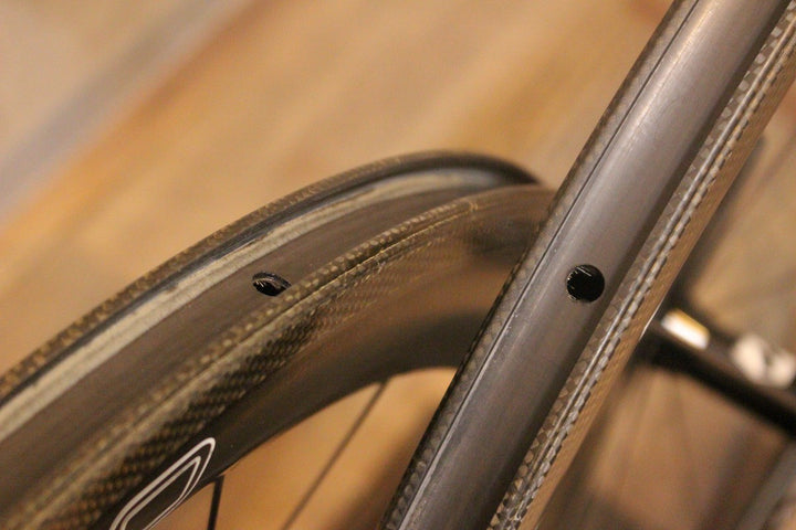 レイノルズ REYNOLDS 58 AERO / 48 AERO カーボン クリンチャー ホイールセット シマノ 11/12S 16C【名古屋店】