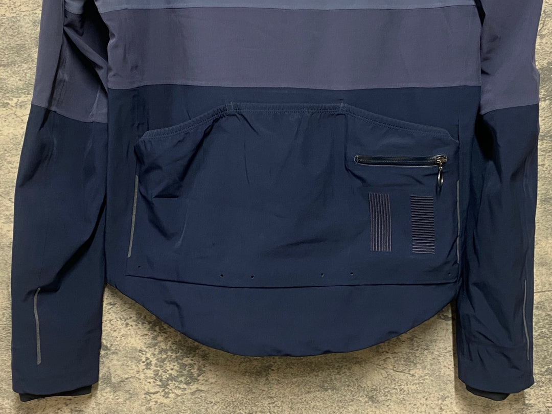 KM625 ラファ Rapha SPECIAL EDITON CLASIC WINTER JACKET 長袖 サイクルジャケット 紺 S