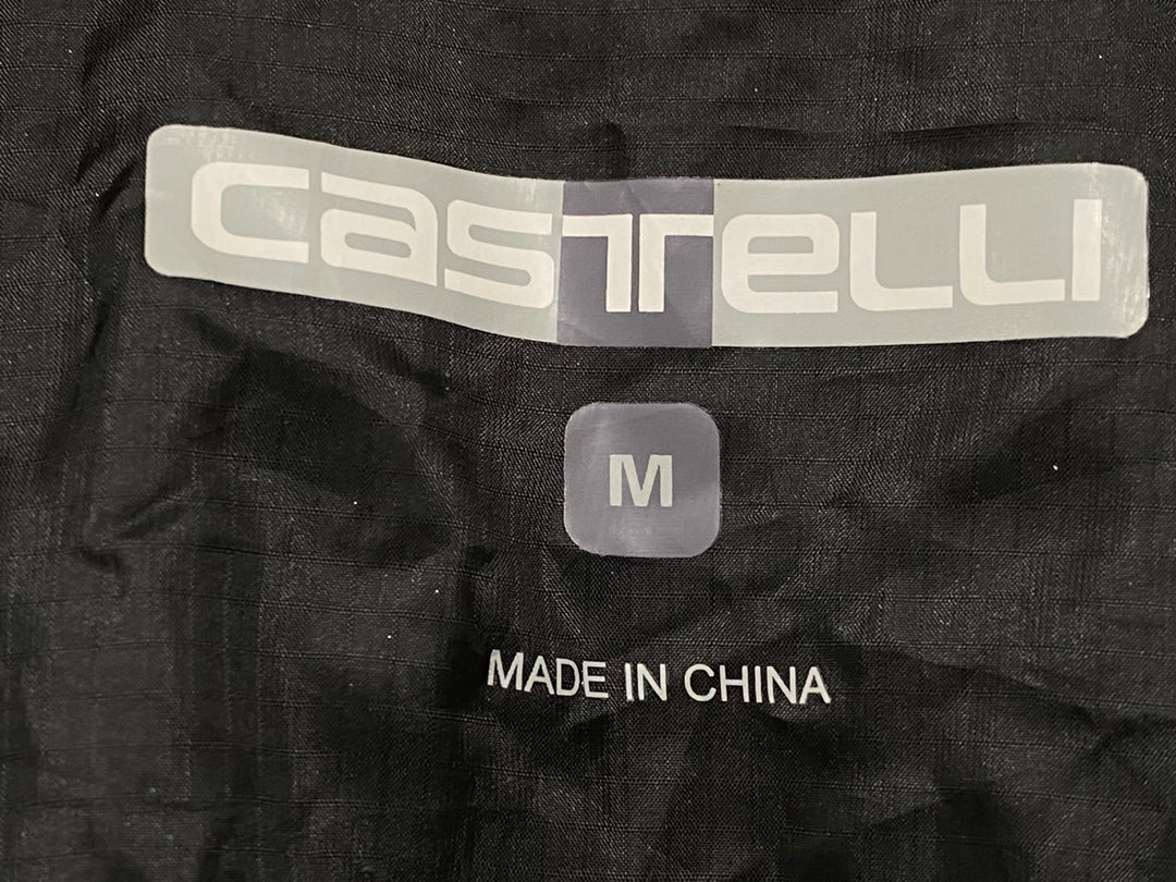 KC006 カステリ CASTELLI 長袖 ウインドブレーカー 黒 M