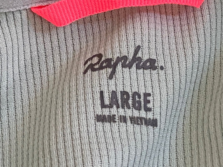 JV501 ラファ Rapha BREVET LIGHTWEIGH JERSEY 半袖 サイクルジャージ 緑 L
