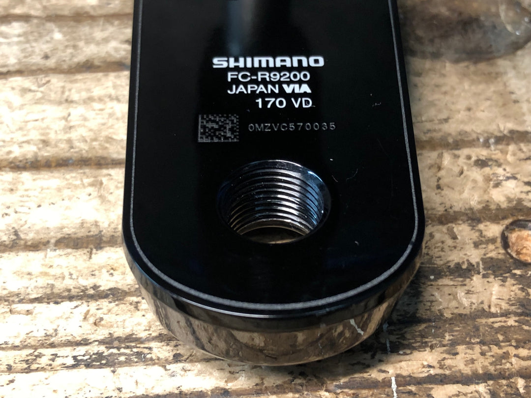 JK500 4iiii Precision Pro シマノ SHIMANO デュラエース DURA-ACE FC-R9200 クランクセット 両側計測 パワーメーター 52/36T 170mm 動作確認済