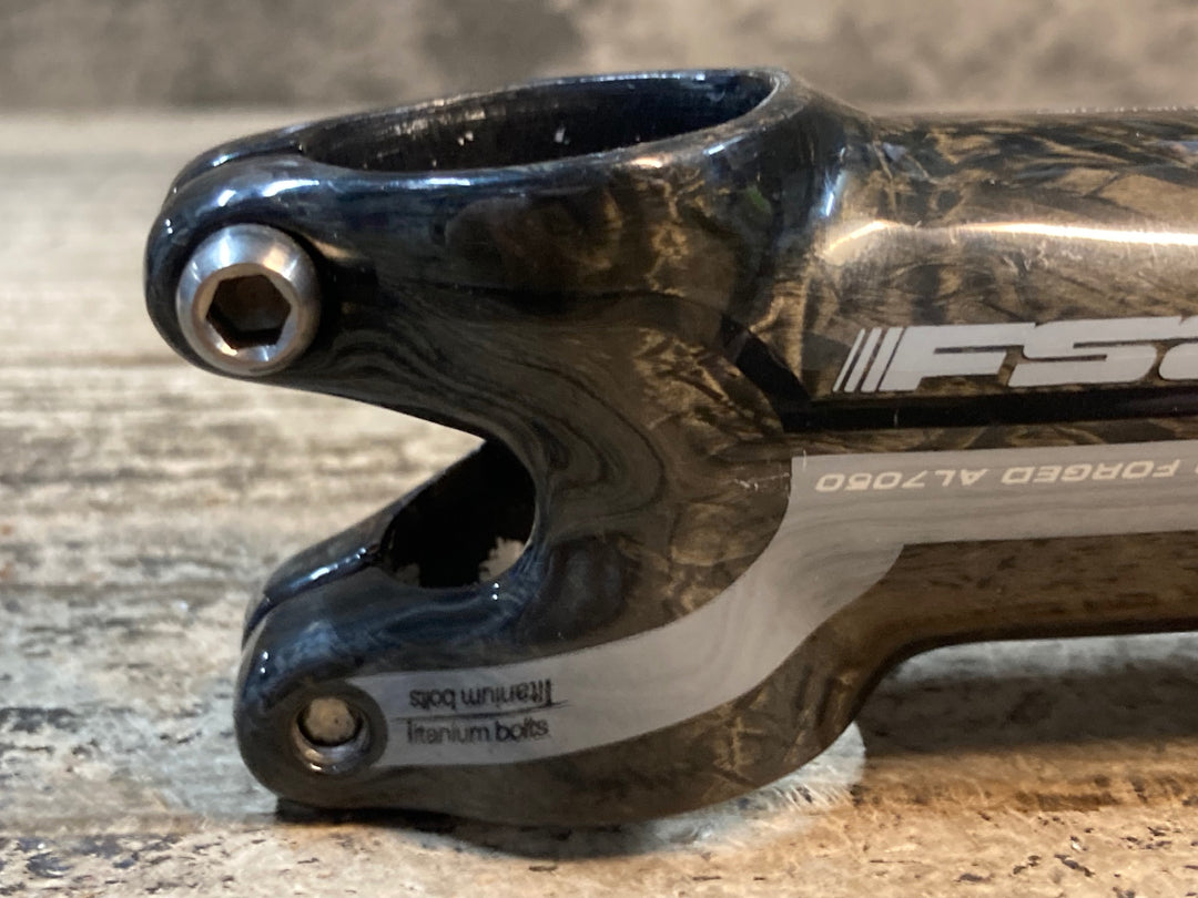 JT336 FSA OS99 3D FORGED AL7050 カーボンラッピング ステム 90mm Φ31.8 OS ±6°