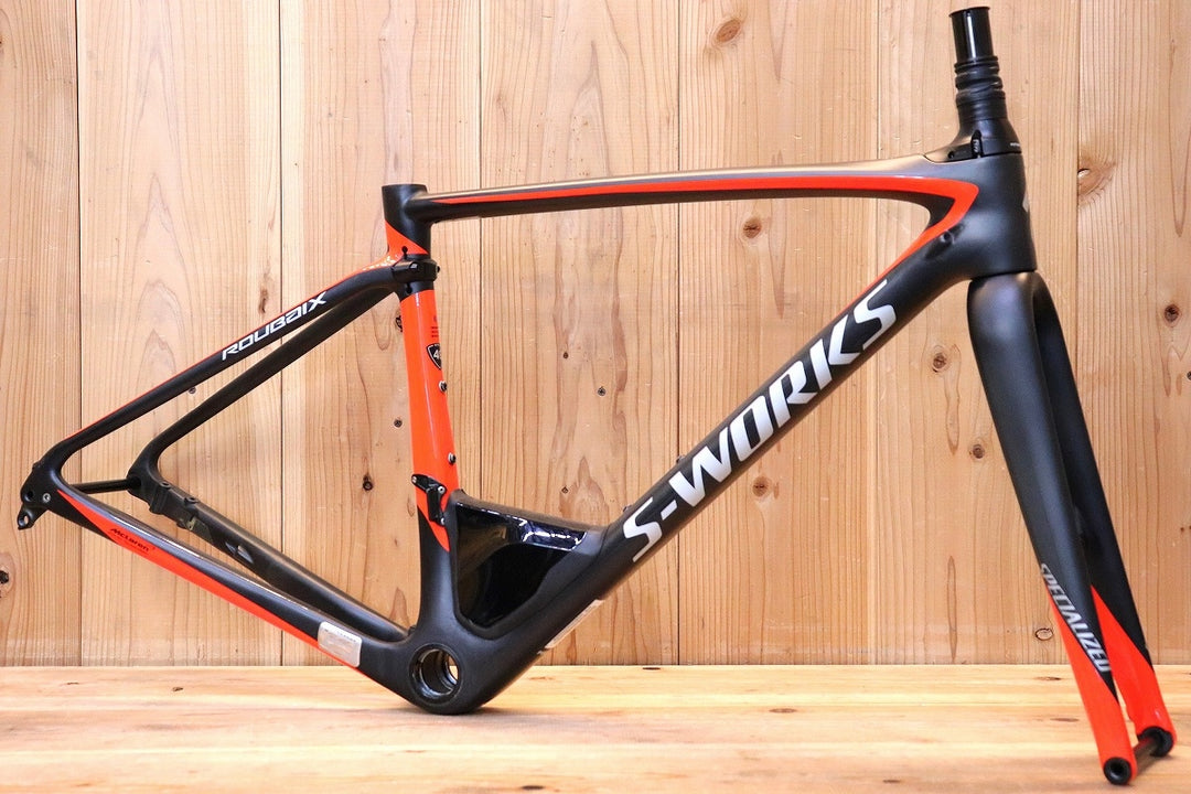 スペシャライズド SPECIALIZED エスワークス ルーベ S-WORKS ROUBAIX DISC 2018年モデル 49サイズ カーボン ロードバイク フレームセット 【芦屋店】
