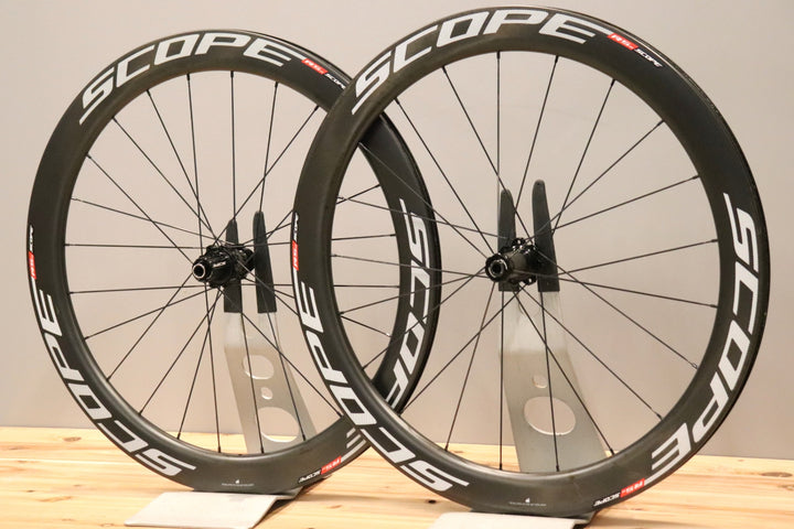 スコープ SCOPE R5D TLR DISC カーボン ディスク チューブレスレディ ホイールセット シマノ11S/12S 【仙台店】