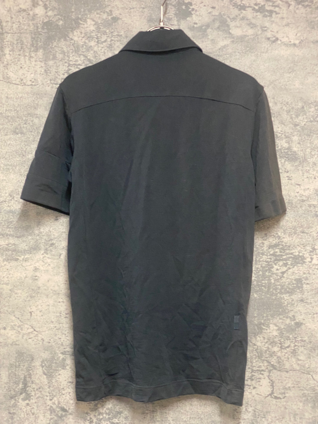 KC831 ラファ Rapha MERINO POLO 半袖 ポロシャツ 黒 XS ※一部変色